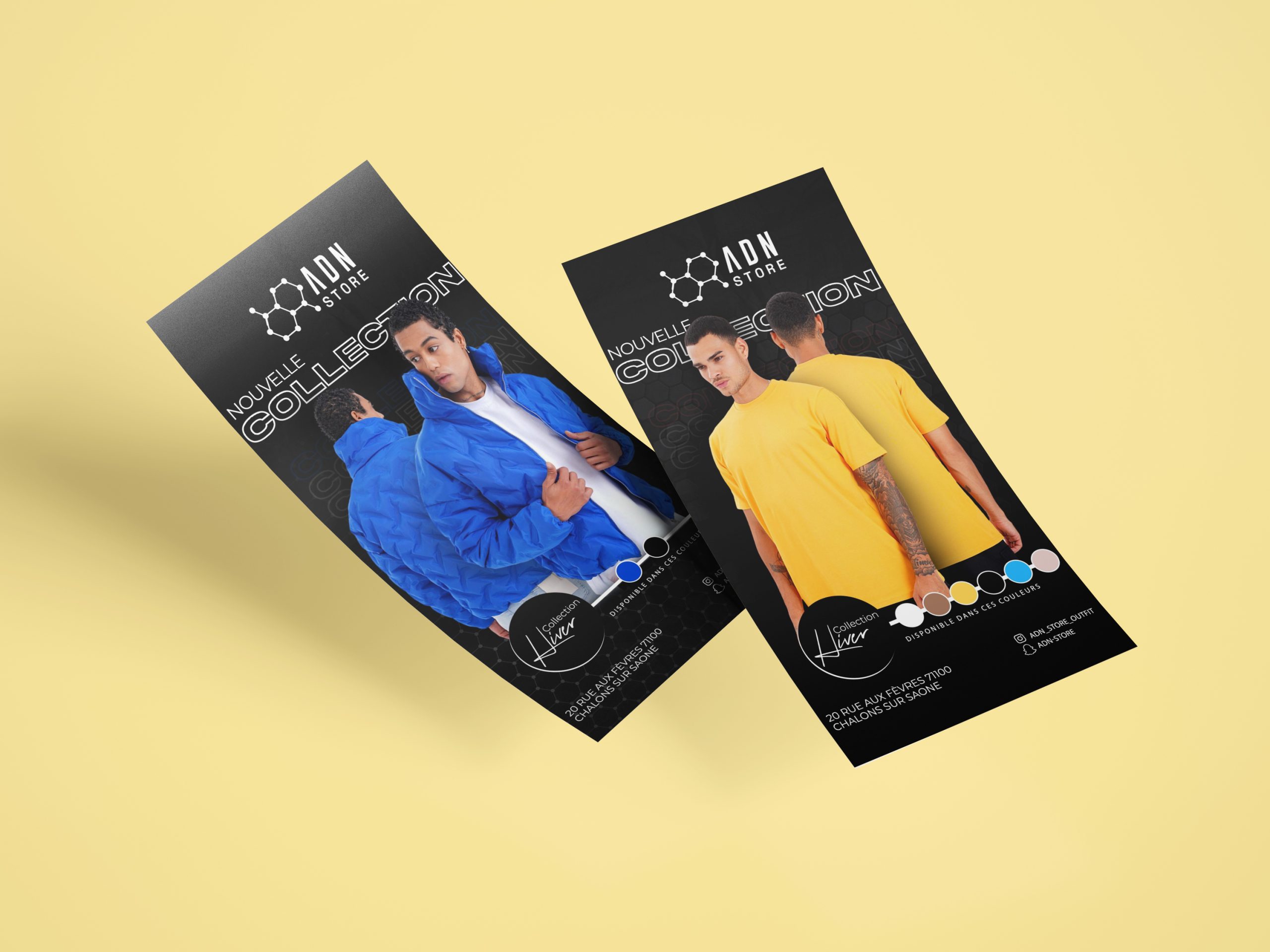 Flyer marque de mode